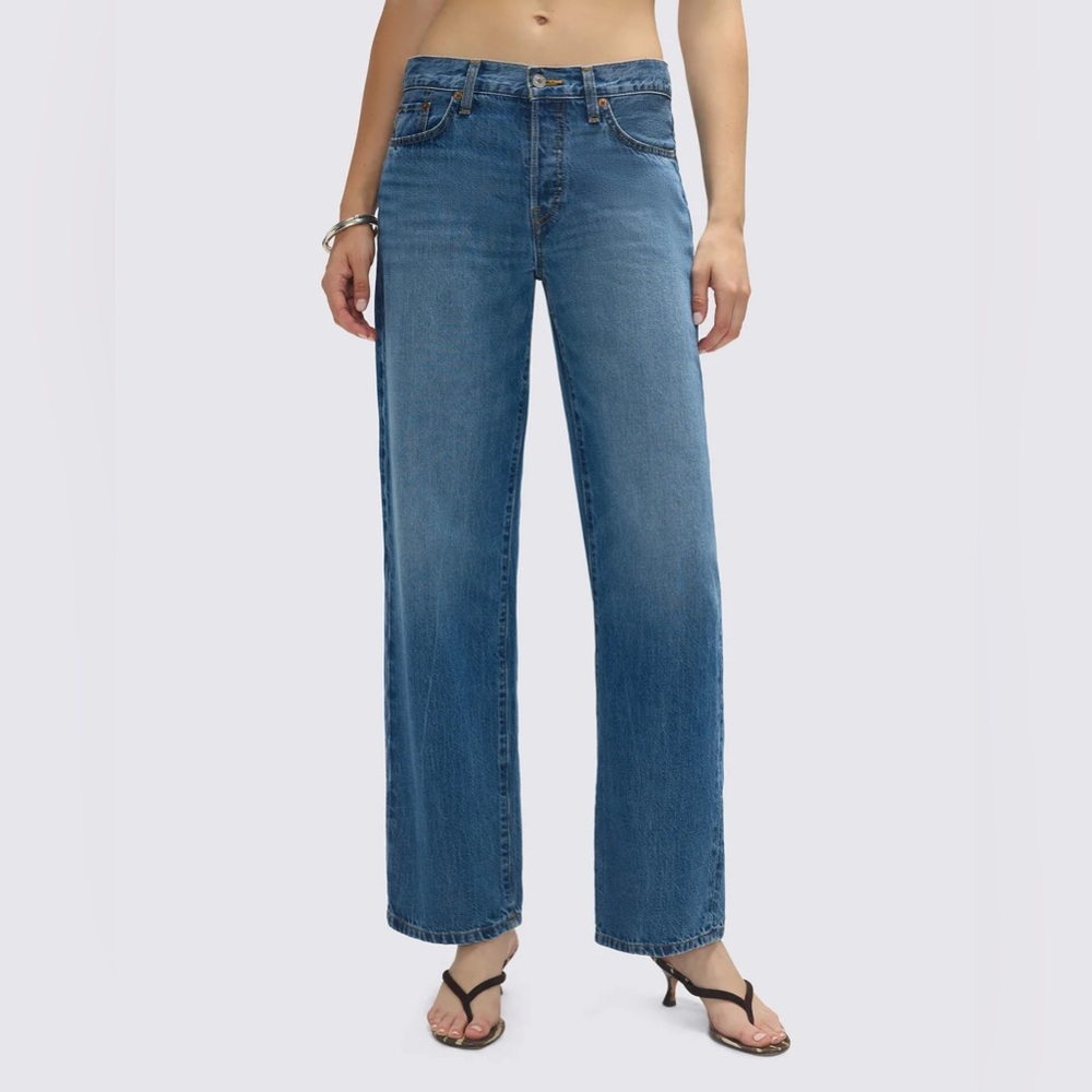 NWT Re/Done Wide-leg Jeans
